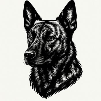 Preview: Holländischer Schäferhund Hoodie: Zeig, wer dein Held ist!